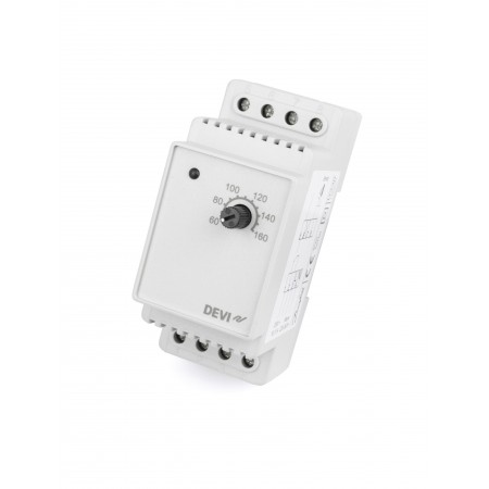 DEVI DEVIreg 330 140F1073 — Терморегулятор для систем обледенения, с датчиком на проводе, диапазон регулирования T +60…+160 °C 140F1073 DEVI DEVIreg 330 140F1073 — Терморегулятор для систем обледенения, с датчиком на проводе, диапазон регулирования T +60…+160 °C 140F1073