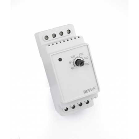 DEVI DEVIreg 330 140F1073 — Терморегулятор для систем обледенения, с датчиком на проводе, диапазон регулирования T +60…+160 °C 140F1073 DEVI DEVIreg 330 140F1073 — Терморегулятор для систем обледенения, с датчиком на проводе, диапазон регулирования T +60…+160 °C 140F1073
