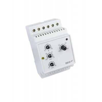 DEVI DEVIreg 316 140F1075 — Терморегулятор для систем антиобледенения с датчиком на проводе 140F1075