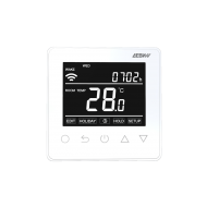 ДЕВИ 140F1141R — Терморегулятор ДЕВИ Prime c Wi-Fi белый IP 21, размеры 87 x 87 x 42 мм, диапазон регулирования температуры 5...40 °С 140F1141R