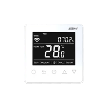 ДЕВИ 140F1141R — Терморегулятор ДЕВИ Prime c Wi-Fi белый IP 21, размеры 87 x 87 x 42 мм, диапазон регулирования температуры 5...40 °С 140F1141R