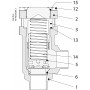 DANFOSS 148B5336 — Клапан обратный CHV-X 20 D 148B5336 DANFOSS 148B5336 — Клапан обратный CHV-X 20 D 148B5336