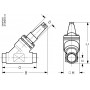 DANFOSS REG-SA 32 Клапан регулятор расхода 148B5528 DANFOSS REG-SA 32 Клапан регулятор расхода 148B5528