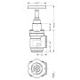 DANFOSS 148B5720 — Запорный клапан SVA-S 50 A ANG H-WHEEL 148B5720 DANFOSS 148B5720 — Запорный клапан SVA-S 50 A ANG H-WHEEL 148B5720