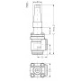 DANFOSS 148B5801 — Запорный клапан SVA-S 65 148B5801 DANFOSS 148B5801 — Запорный клапан SVA-S 65 148B5801