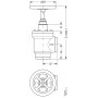 DANFOSS 148B6000 — Запорный клапан SVA-S 100 D ANG H-WHEEL 148B6000 DANFOSS 148B6000 — Запорный клапан SVA-S 100 D ANG H-WHEEL 148B6000