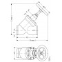 DANFOSS 148B6030 — Запорный клапан SVA-S 100 A STR H-WHEEL 148B6030 DANFOSS 148B6030 — Запорный клапан SVA-S 100 A STR H-WHEEL 148B6030