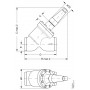 DANFOSS 148B6031 — Запорный клапан SVA-S 100 A STR CAP 148B6031 DANFOSS 148B6031 — Запорный клапан SVA-S 100 A STR CAP 148B6031