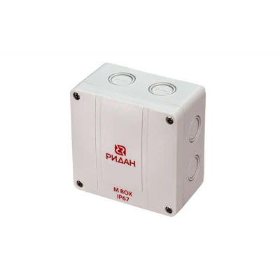 РИДАН 21RT0928R — Коробка распределительная M BOX, 110х110х67 мм, IP67, серая 21RT0928R
