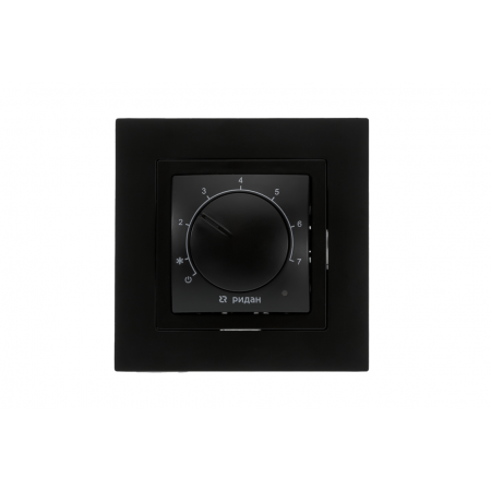 РИДАН 21RT1015R — Нагревательный мат TF-150 0,5 м² с терморегулятором Twist (черный) 21RT1015R РИДАН 21RT1015R — Нагревательный мат TF-150 0,5 м² с терморегулятором Twist (черный) 21RT1015R