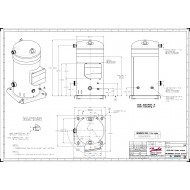 DANFOSS SY300A4PBM Компрессор спиральный SY300A4PBM