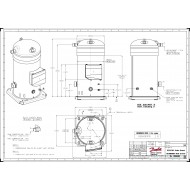 DANFOSS SY380A4CBI компрессор спиральный SY380A4CBI