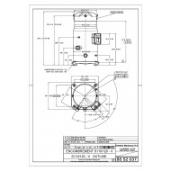 DANFOSS SZ110-4VI компрессор спиральный SZ110-4VI